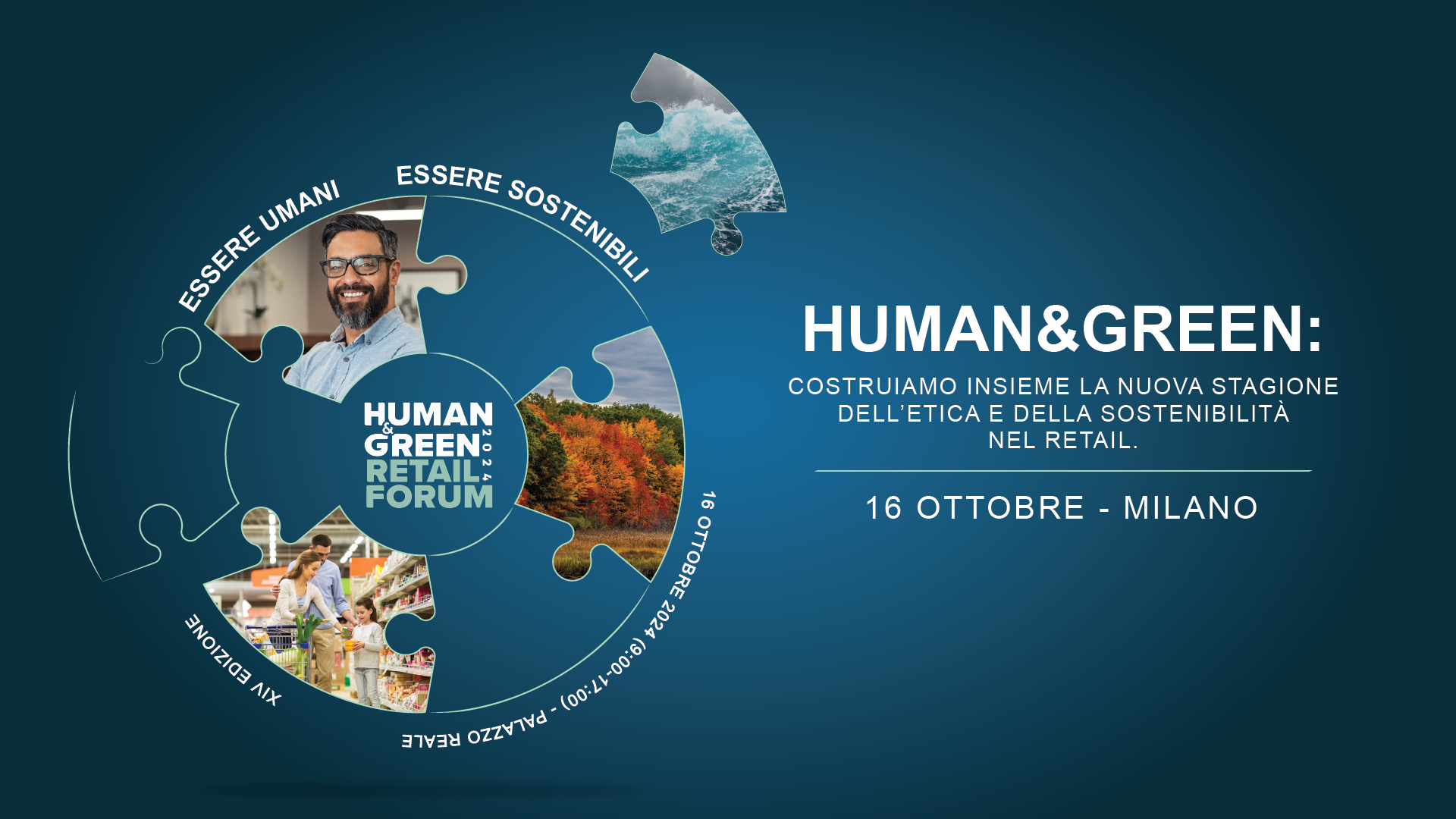 HUMAN&GREEN RETAIL FORUM SAVE THE DATE