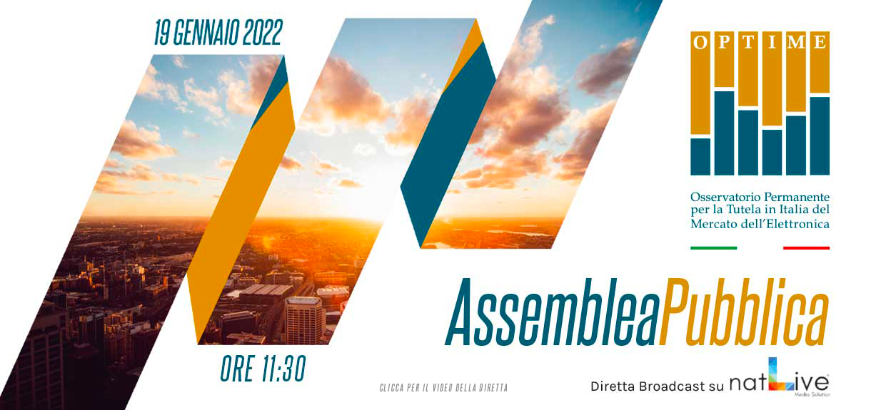 ASSEMBLEA OPTIME Gennaio 2022 Diretta Streaming